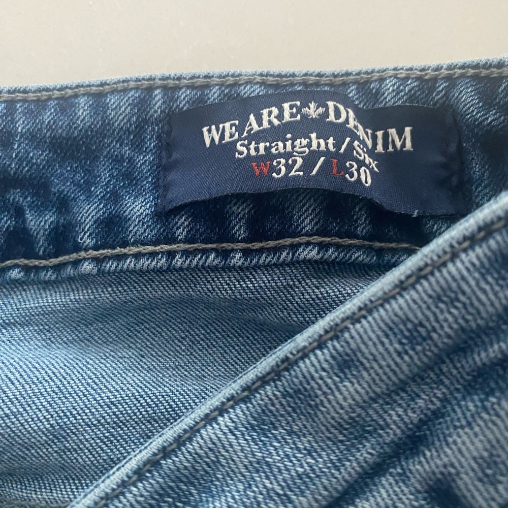 Buffalo David Bitton Blue Straight Men Jeans